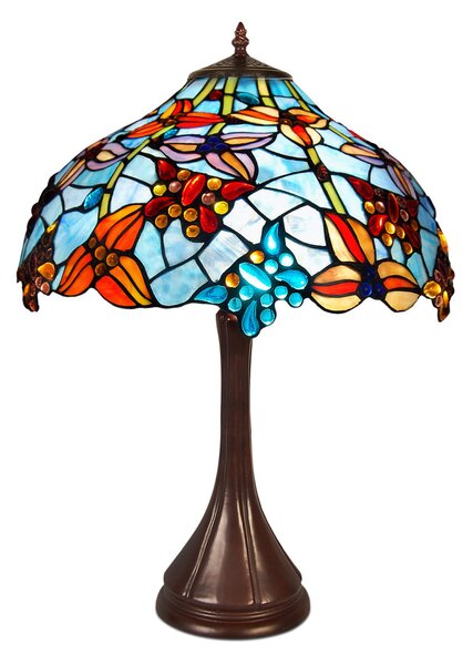 Luxusná lampa Tiffany 59*Ø42 MOTÝLE