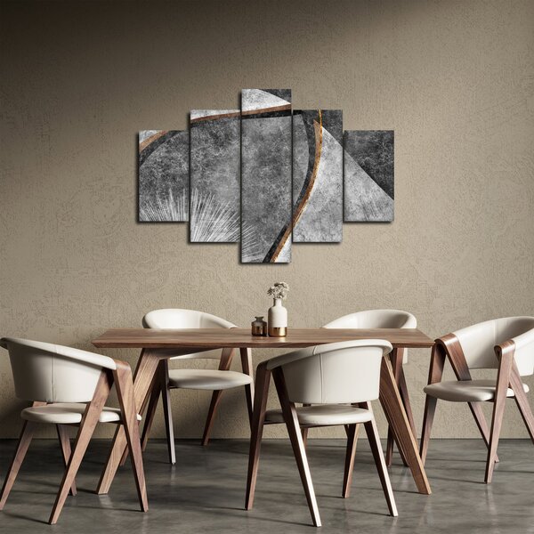 Obraz - Abstrakcia v betóne (150x105 cm)