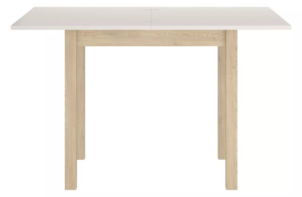 Rozkladací jedálenský stôl FLIP 80(160)X80 cm, kašmír/dub Cremona Torro