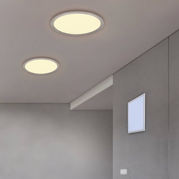 LED stropné svietidlo Alima, CCT, WiZ, Ø 30 cm