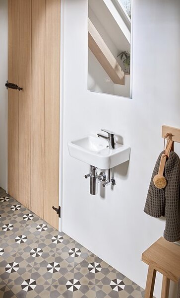Villeroy Boch O.novo - Umývadielko 360x250 mm, s prepadom, alpská biela 43433601