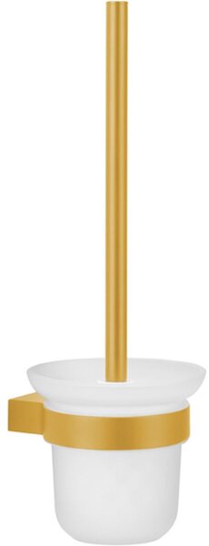 KFA Armatura Gold toaletná kefa priskrutkované zlatá 864-031-31