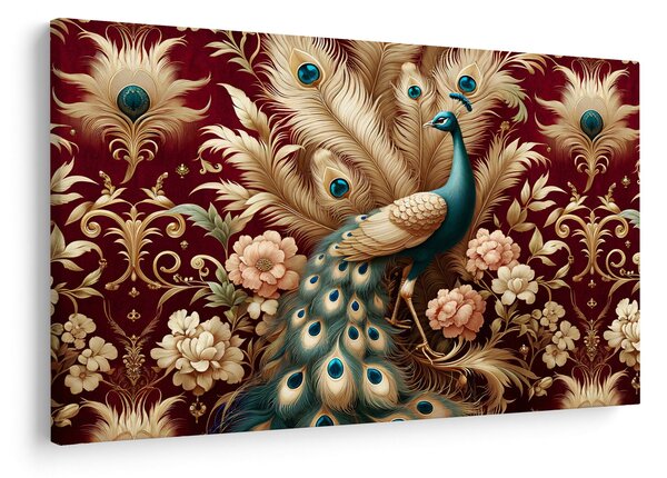 Obraz – Elegantný páv (90x60 cm)