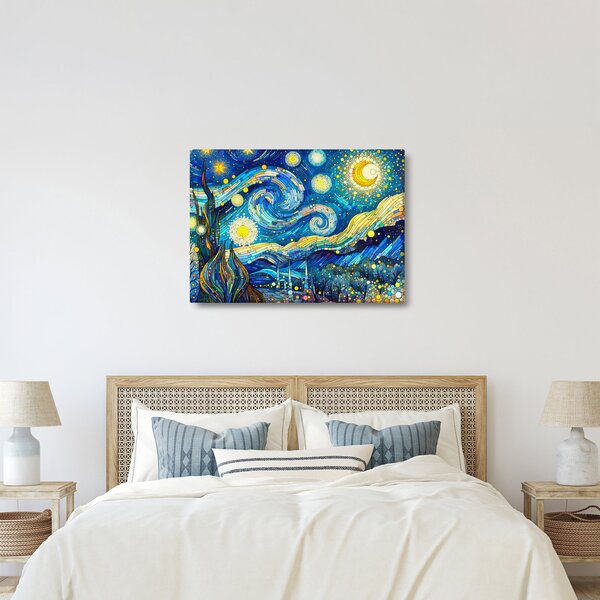 Obraz – Mozaika hviezdnej noci (70x50 cm)