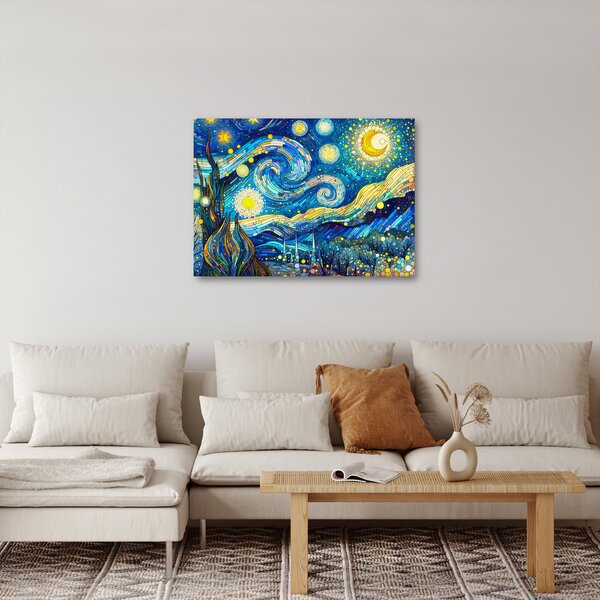 Obraz – Mozaika hviezdnej noci (70x50 cm)