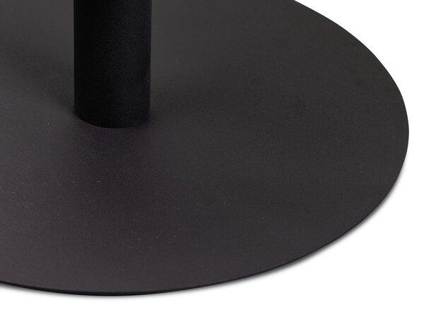 KONFERENČNÝ STOLÍK, čierna, kov, kompozitné drevo, 60/60/37 cm Xora - Stolíky do obývačky, Online Only