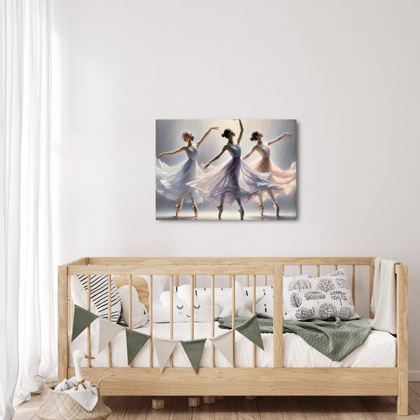 Obraz - Tri baletky (70x50 cm)