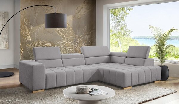 ROHOVÁ SEDAČKA, textil, hnedá Livetastic - Sedačky, Online Only