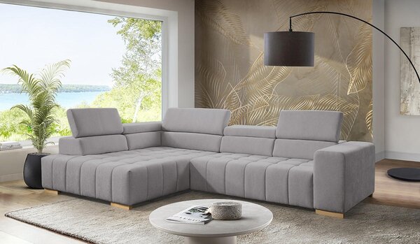 ROHOVÁ SEDAČKA, textil, hnedá Livetastic - Sedačky, Online Only