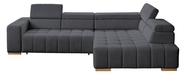 ROHOVÁ SEDAČKA, textil, grafitová Livetastic - Sedačky, Online Only