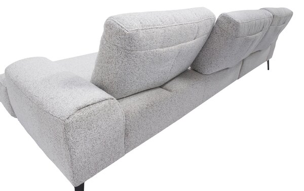 ROHOVÁ SEDAČKA, textil, svetlosivá Livetastic - Sedačky, Online Only
