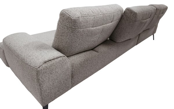 ROHOVÁ SEDAČKA, textil, sivohnedá Livetastic - Sedačky, Online Only