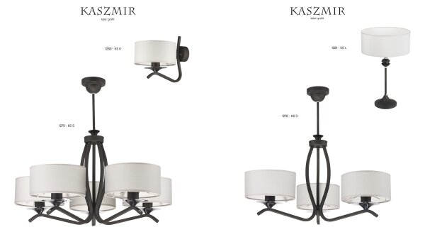 JUPITER 1278-KS3G - Luster KASZMIR 3xE27/60W
