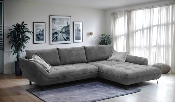 ROHOVÁ SEDAČKA, textil, antracitová Livetastic - Sedačky, Online Only
