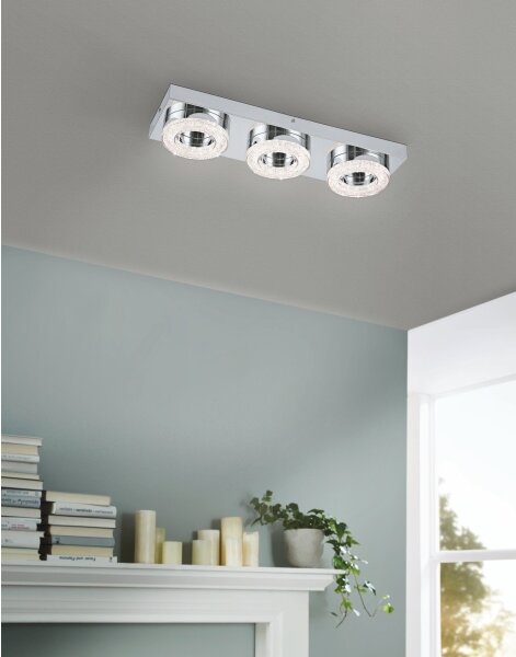 Eglo 95663 - LED stropné svietidlo FRADELO 3xLED/4W/230V