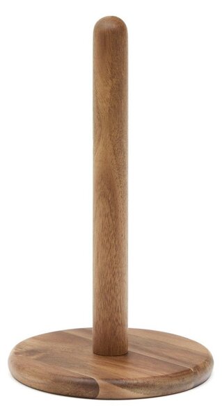 Drevený stojan na papierové utierky v prírodnej farbe ø 15 cm Nukha – Kave Home