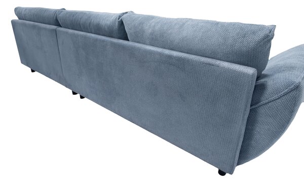 ROHOVÁ SEDAČKA, textil, modrá Livetastic - Sedačky, Online Only