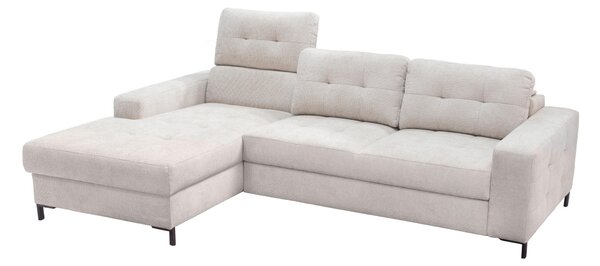 ROHOVÁ SEDAČKA, textil, béžová Livetastic - Sedačky, Online Only