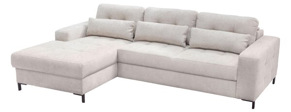 ROHOVÁ SEDAČKA, textil, béžová Livetastic - Sedačky, Online Only