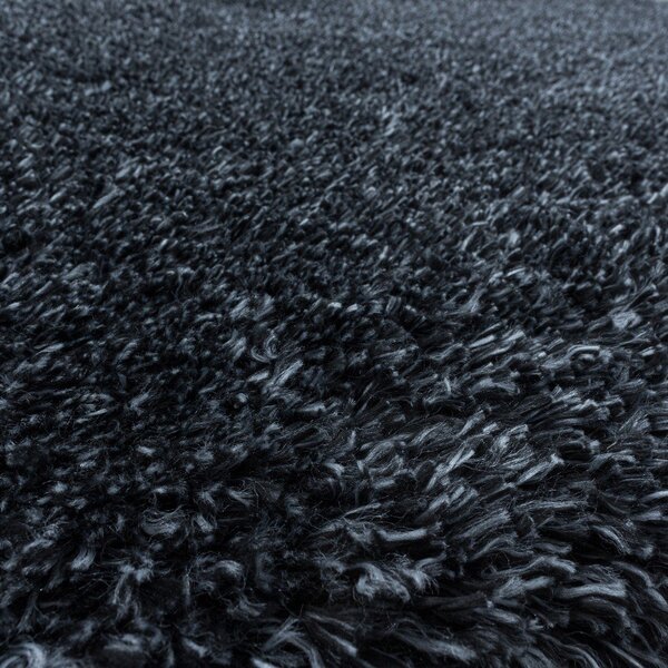 Antracitový koberec 120x170 cm Fluffy – Ayyildiz Carpets