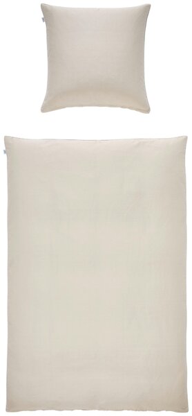 OBOJSTRANNÁ POSTEĽNÁ BIELIZEŇ, satén, krémová, béžová, 135/200 cm Schöner Wohnen - Online Only bytové doplnky, Online Only