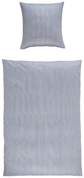 OBOJSTRANNÁ POSTEĽNÁ BIELIZEŇ, makosatén, antracitová, biela, 135/200 cm Janine - Online Only bytové doplnky, Online Only