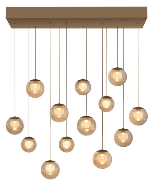 ZÁVESNÉ LED SVIETIDLO, 100/40/180 cm - Interiérové svietidlá