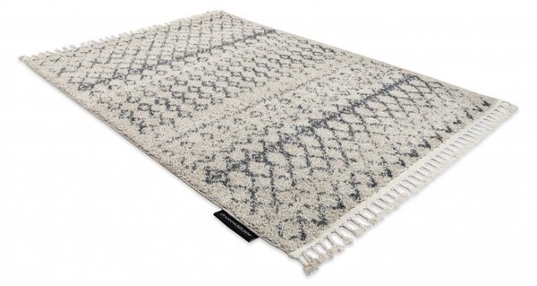 Dywany Łuszczów , Kusový koberec Berber Agadir G0522 cream and grey, 80x150, béžová, obývacia izba