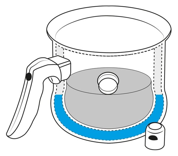 Antikoro hrniec na mlieko 1,5 l – Orion