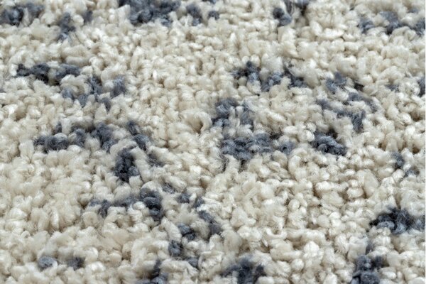 Dywany Łuszczów , Kusový koberec Berber Agadir G0522 cream and grey, 80x150, béžová, obývacia izba