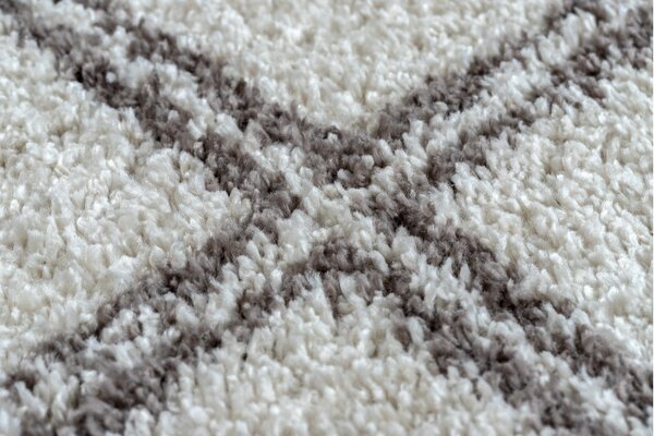 Dywany Łuszczów, Kusový koberec Berber Asila B5970 cream and brown, 80x150, béžová, obývacia izba