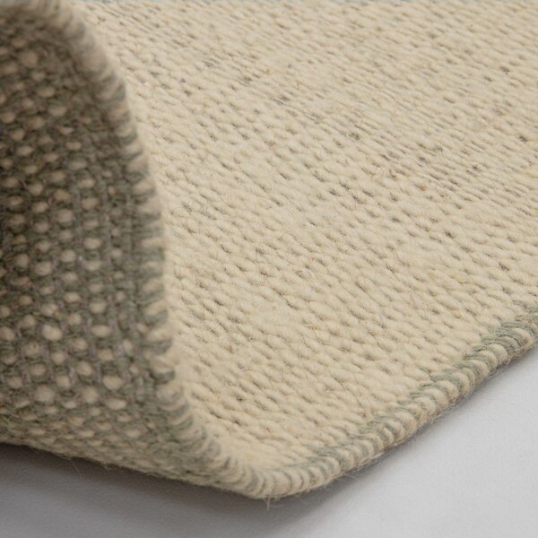 Krémový/šalviovozelený ručne tkaný vlnený koberec 160x230 cm Lima Sage – Asiatic Carpets