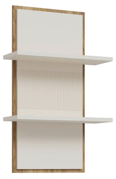 NÁSTENNÁ POLICA, farba duba, piesková, 60/96,5/23,4 cm Xora - Regály