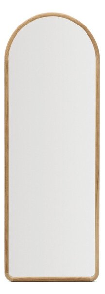 Nástenné zrkadlo s dreveným rámom 55x155 cm Milsa – Kave Home