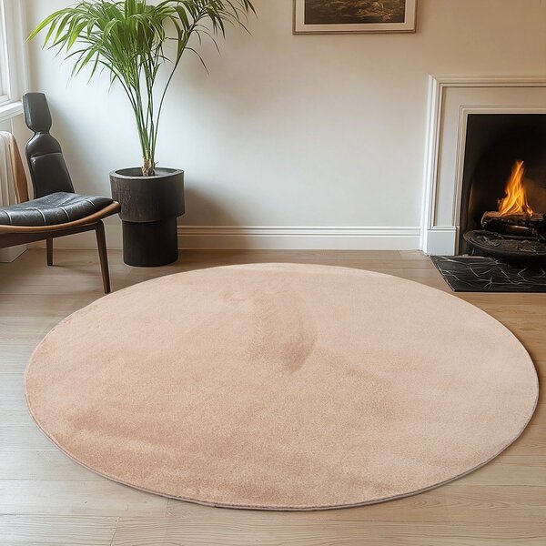 Béžový okrúhly koberec ø 120 cm Joy 1400 – Ayyildiz Carpets