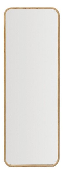 Nástenné zrkadlo s dreveným rámom 54x154 cm Milsa – Kave Home