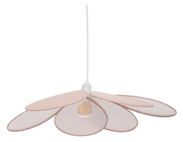 Atmosphera - Detský luster na lanku PETAL 1xE27/40W/230V priemer 64 cm ružový