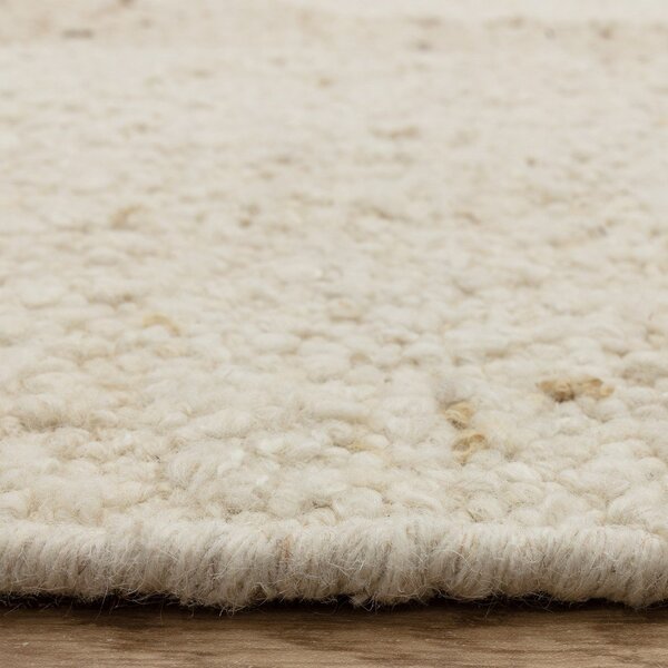 Béžový obojstranný/ručne tkaný vlnený koberec 120x170 cm Napa Tumbla – Asiatic Carpets