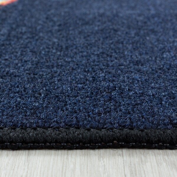 Tmavomodrý detský koberec 140x200 cm Play Space – Ayyildiz Carpets