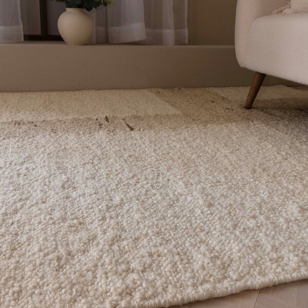 Béžový obojstranný/ručne tkaný vlnený koberec 120x170 cm Napa Tumbla – Asiatic Carpets
