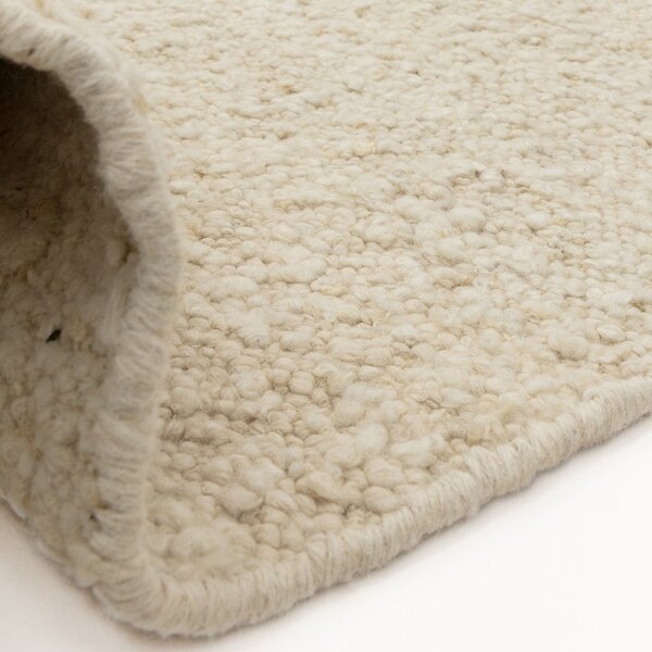 Béžový obojstranný/ručne tkaný vlnený koberec 120x170 cm Napa Tumbla – Asiatic Carpets