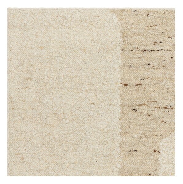 Béžový obojstranný/ručne tkaný vlnený koberec 120x170 cm Napa Tumbla – Asiatic Carpets