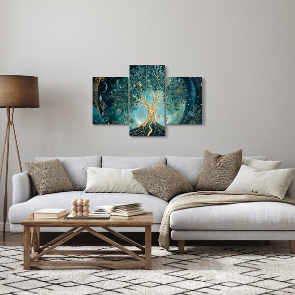 Obraz – Strom života vo vesmíre (90x60 cm)