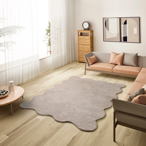 Taupe prateľný koberec 160x230 cm Mellow – Universal