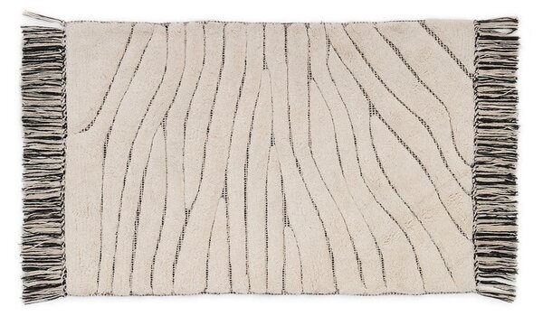 Béžová kúpeľňová predložka 50x70 cm Crilda – Kave Home