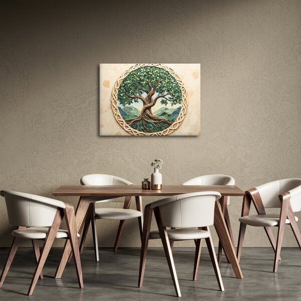 Obraz – Prepletený strom života (70x50 cm)