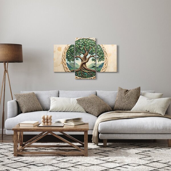 Obraz – Prepletený strom života (90x60 cm)