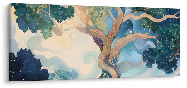 Obraz – Vesmírny strom (120x50 cm)