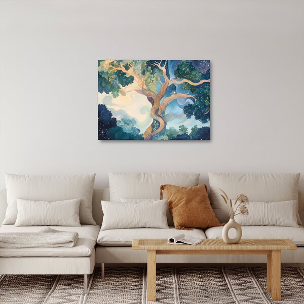Obraz – Vesmírny strom (70x50 cm)