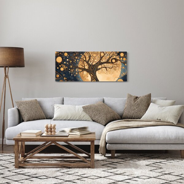 Obraz – Surrealistický strom (120x50 cm)
